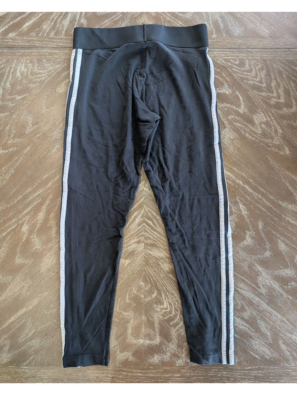 Adidas Black 3-Stripes Athletic Legging - Picture 3 of 4